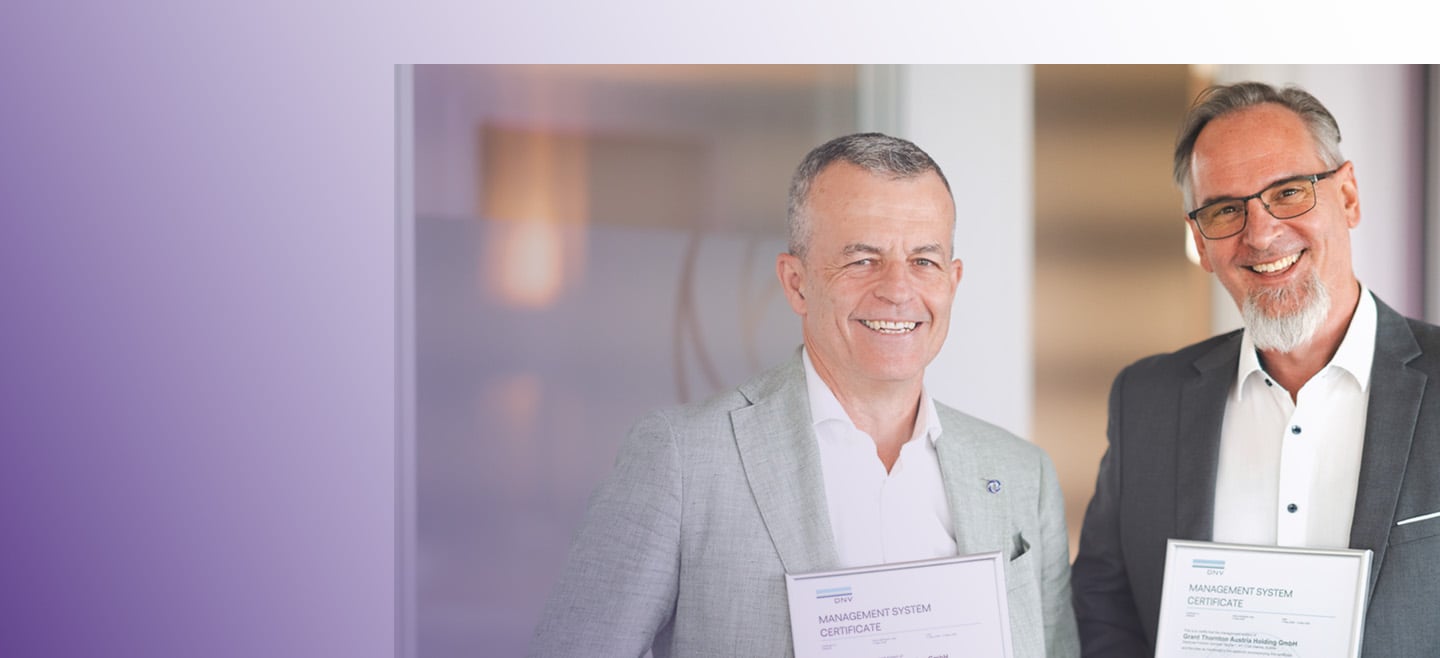 Grant Thornton Austria ist jetzt ISO 42001 zertifiziert