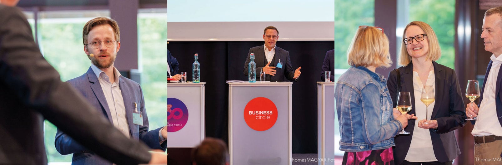 Fotos von Business Circle