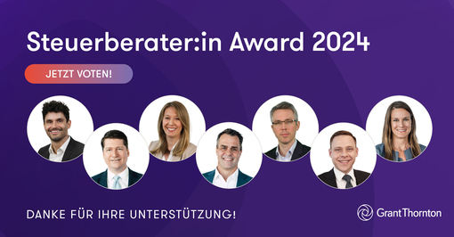 Voting für den Steuerberater:innen Award 2024