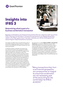 Insights into IFRS 3