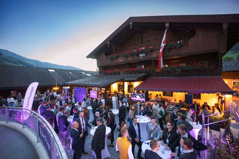 Das war der Grant Thornton-Empfang beim Forum Alpbach