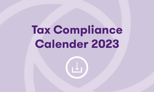 Tax Compliance Calender 2023