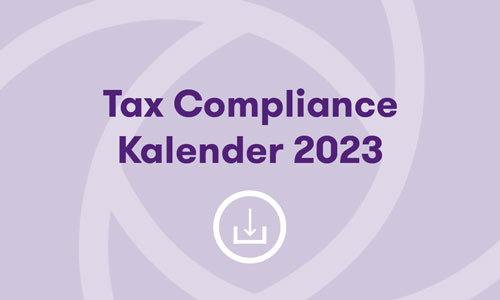 Tax Compliance-Kalender 2023