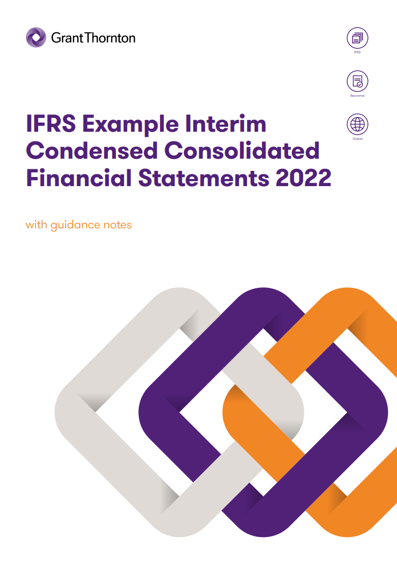 IFRS Example Interim Consolidated Financial Statements 2022