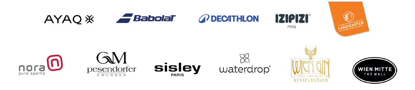 Auflistung der Sponsoren